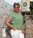 MADNESS shirt met kapmouw en print CECIL RETRO GREEN