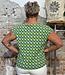 MADNESS shirt met kapmouw en print CECIL RETRO GREEN