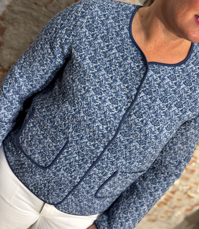 MADNESS quilt jasje met knopen BOTANIC biologisch katoen