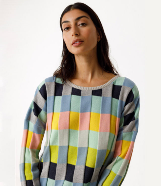 SKFK trui BITA MULTI van biologisch katoen