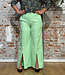 SKFK broek split in pijp NAREA LIGHT GREEN