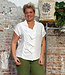 SKFK effen geplooide blouse KAUA WHITE van ecovero