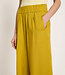 LANIUS wijde pantalon broek JOLENE KIWI van tencel