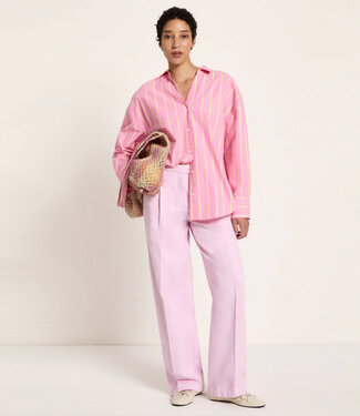 Lanius LANIUS gestreepte wijde blouse SUNSHINE biologisch katoen