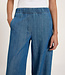 LANIUS broek met wijde pijpen KIM DENIM