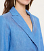LANIUS blazer EDITH LAPIS biologisch katoen linnen