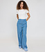 MAZINE broek met wijde pijpen LYS DARK BLUE van ecovero