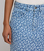 MAZINE denim rok met print LEOPARD biologisch katoen