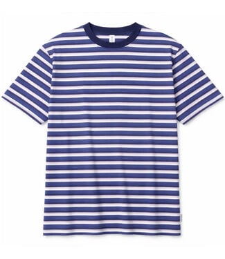 MAZINE MAZINE gestreept shirt MULTI INDIGO van biologisch katoen