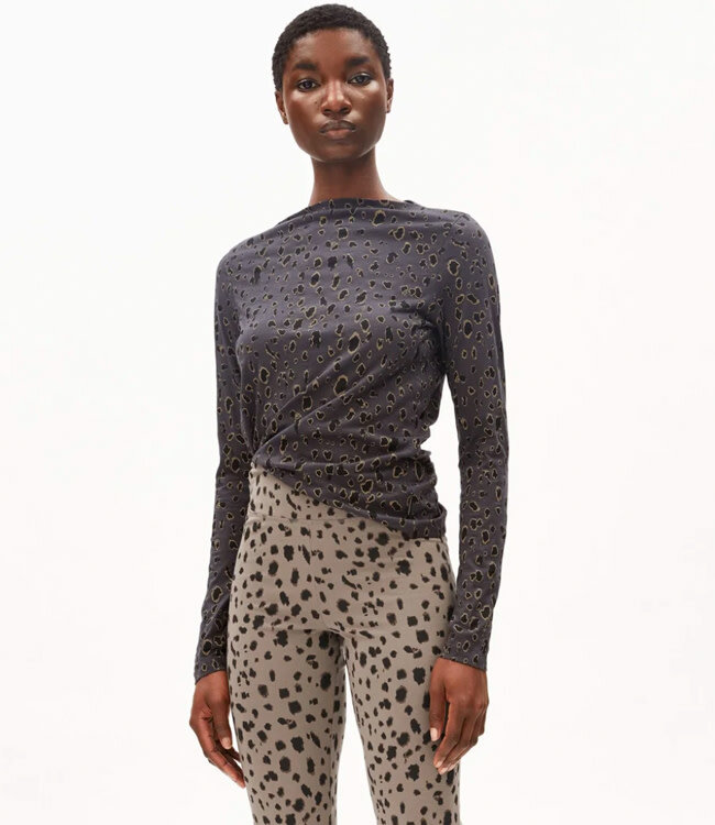 ARMEDANGELS boothals shirt SINJA LEO tencel biologisch katoen