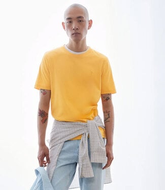 ARMEDANGELS ARMEDANGELS Basic shirt JAAMES SUNFLOWER biologisch katoen