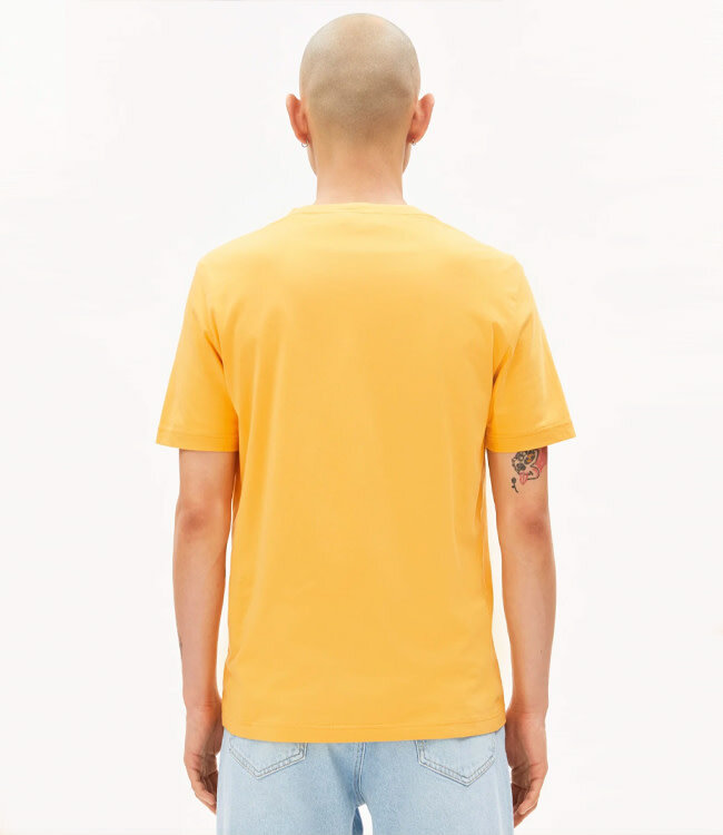 ARMEDANGELS Basic shirt JAAMES SUNFLOWER biologisch katoen