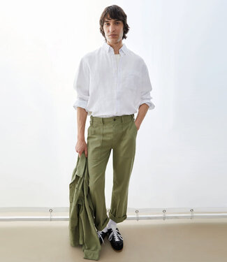 ARMEDANGELS ARMEDANGELS linnen overhemd ERIC WHITE