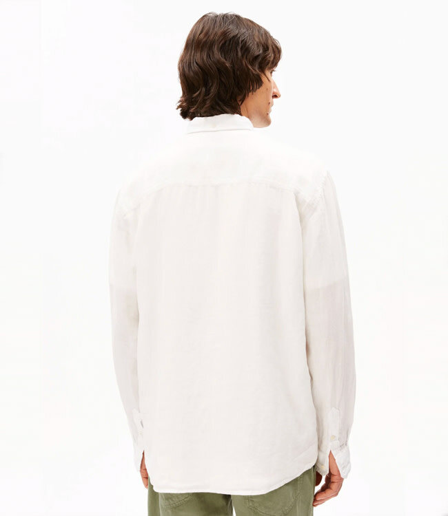 ARMEDANGELS linnen overhemd ERIC WHITE