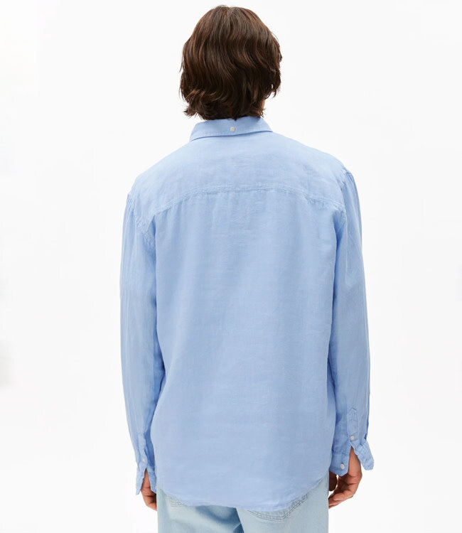 ARMEDANGELS linnen overhemd ERIC WEDGEWOOD