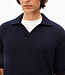 ARMEDANGELS polo shirt BOUCLE NIGHT biologisch katoen mix