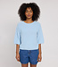 MAZINE trui ASJA BLUE 3/4 mouw biologisch katoen