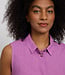 MAZINE linnen mouwloze blouse ROOS VIOLET PINK