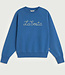 THINKING MU sweater BONNIE KOBALT biologisch katoen