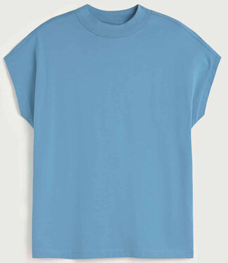 THINKING MU THINKING MU basic t-shirt VOLTA DUSK van biologisch katoen