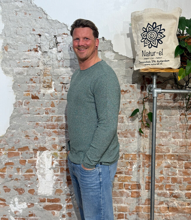 RECOLUTION trui biologisch katoen EUGENE GREEN