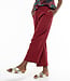 ALMA LOVIS linnen 7/8  broek CARROT RUMBA RED