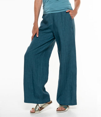 Alma & Lovis ALMA LOVIS 100% linnen broek pantalon SENNA SEA