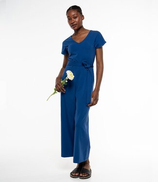 Alma & Lovis ALMA LOVIS jumpsuit LIDA AZUR van biologisch katoen