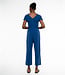 ALMA LOVIS jumpsuit LIDA AZUR van biologisch katoen