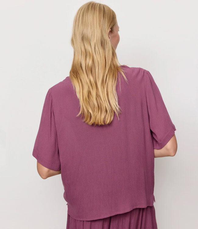 RECOLUTION v-hals Blouse SPIREA TULIP ecovero crepe