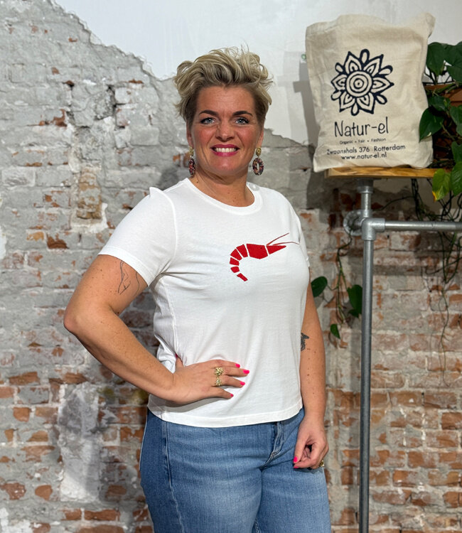 THINKING MU t-shirt IDA ORIGAMI van biologisch katoen