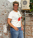 THINKING MU t-shirt IDA CHERRY van biologisch katoen