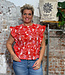 LANIUS blouse top EMMA BLOOM met volant