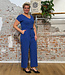 ALMA LOVIS jumpsuit LIDA AZUR van biologisch katoen
