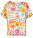 HIMALAYA linnen blouse top FLOWERFIELD met print