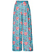 HIMALAYA broek MOLO FLOWERS BLUE met print van modal