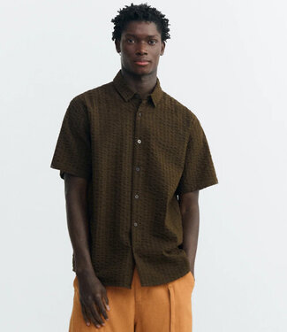 THINKING MU THINKING MU overhemd TOM WOOD biologisch katoen