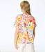 HIMALAYA linnen blouse top FLOWERFIELD met print