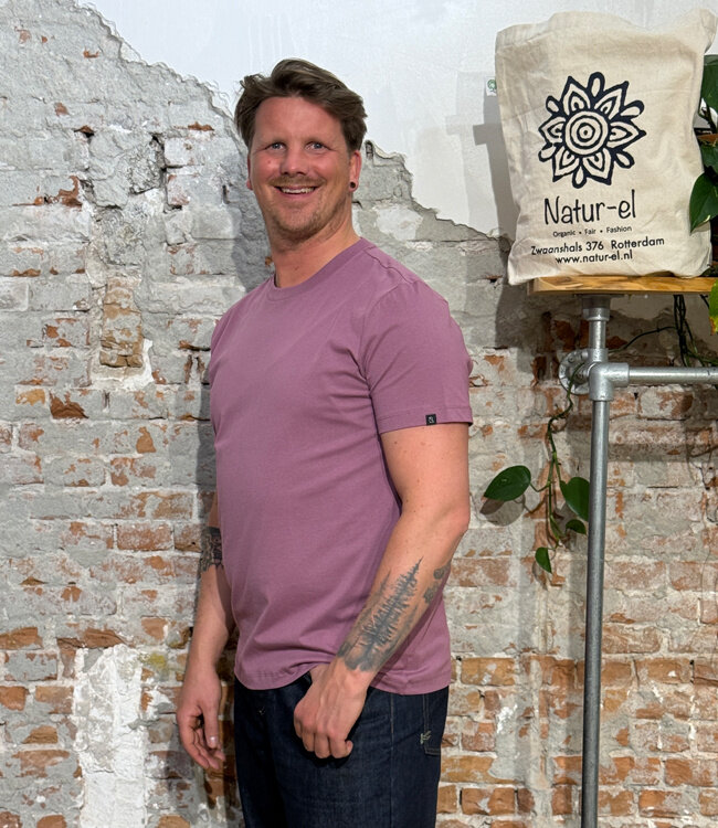 RECOLUTION basic heren shirt TULIP van biologisch katoen