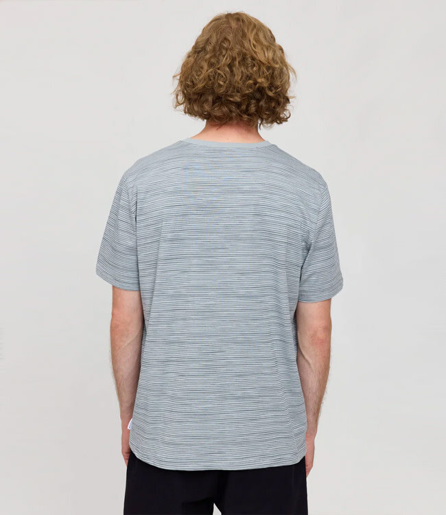 MAZINE gestreept shirt WOBBLY ICE van biologisch katoen