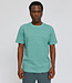 MAZINE gestreept shirt WOBBLY TURQUOISE van biologisch katoen