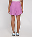 MAZINE korte pure linnen broek NALA VIOLET