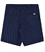 !00% linnen korte broek NELIS STRIPES BLUE kca