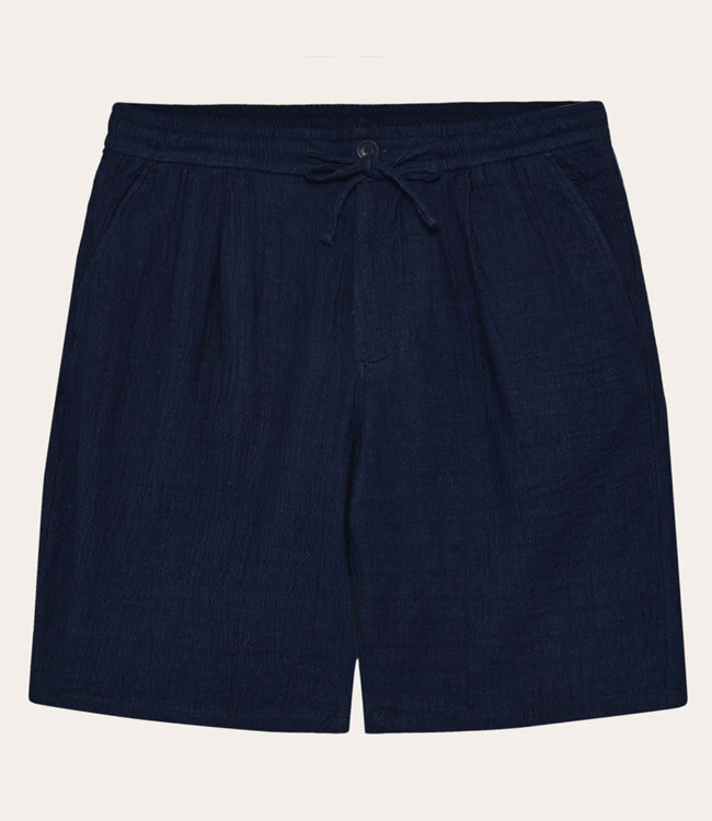 Korte broek van mousseline FINN NAVY biologisch katoen