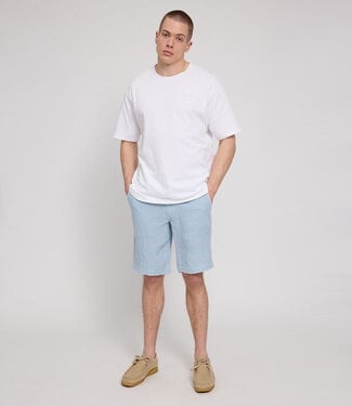 MAZINE MAZINE linnen korte broek EVAN BLUE bermuda