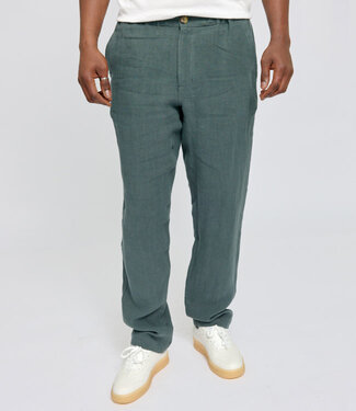 MAZINE MAZINE lange linnen broek RIK BOTTLE pure linnen