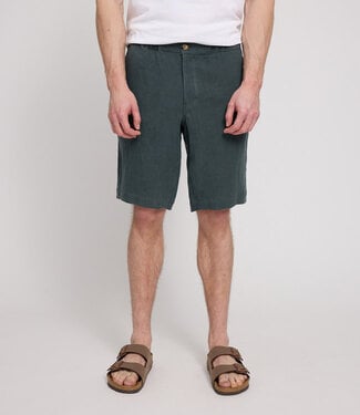 MAZINE MAZINE linnen korte broek EVAN BOTTLE bermuda