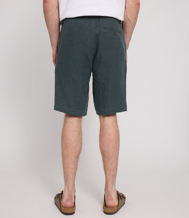 MAZINE linnen korte broek EVAN BOTTLE bermuda