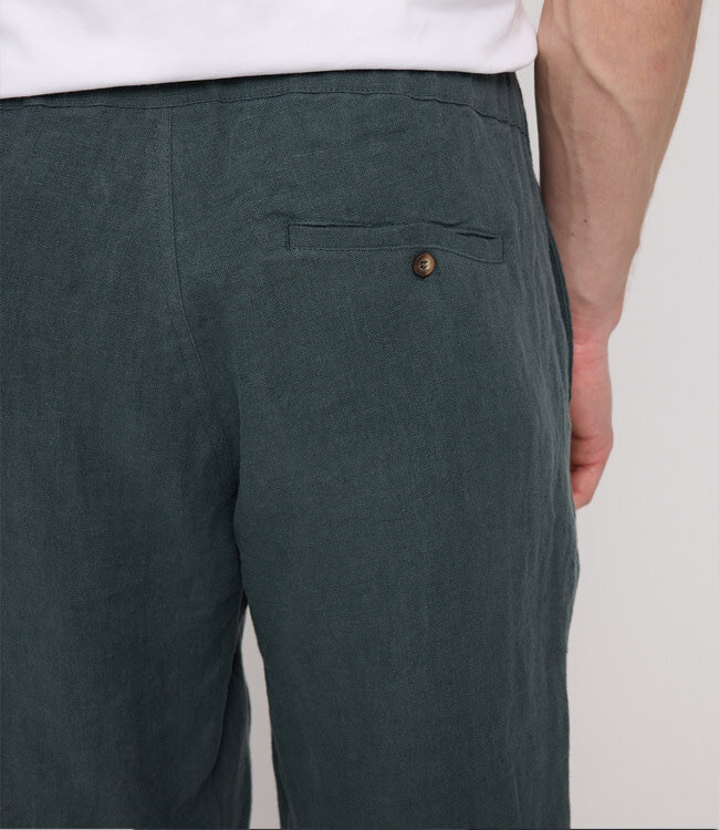 MAZINE linnen korte broek EVAN BOTTLE bermuda