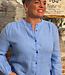 TRANQUILLO linnen blouse JOLAA BLUE